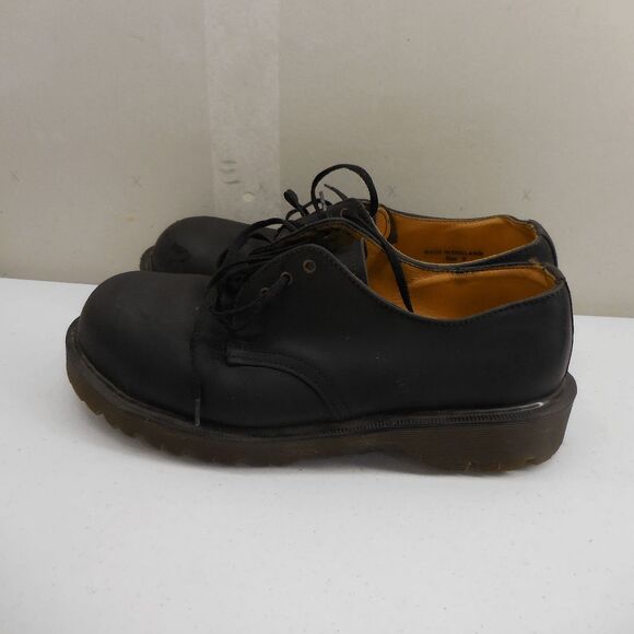 Vintage Dr. Martens Mens Black Original Made In England Oxford Shoes Size 8 90s main image 13